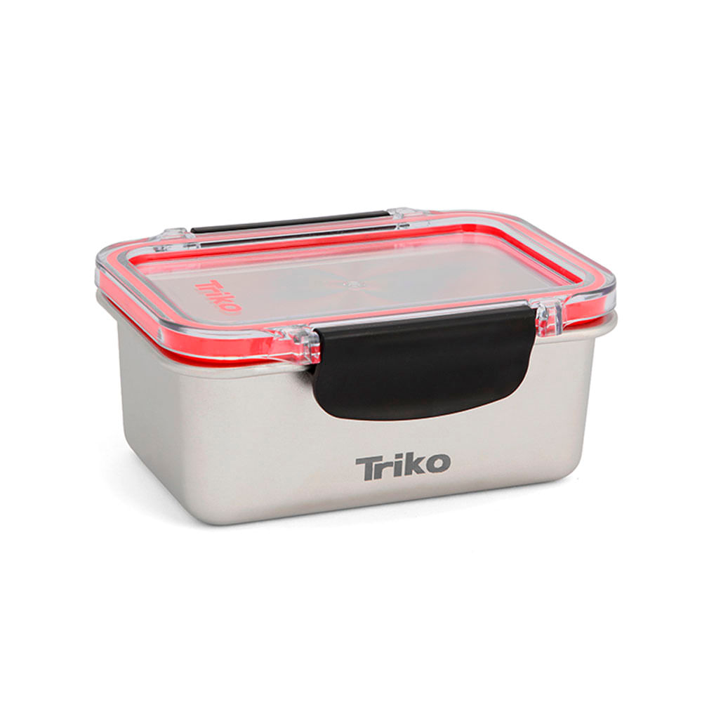 Contenedor Triko Acero 600ml con Tapa Lock