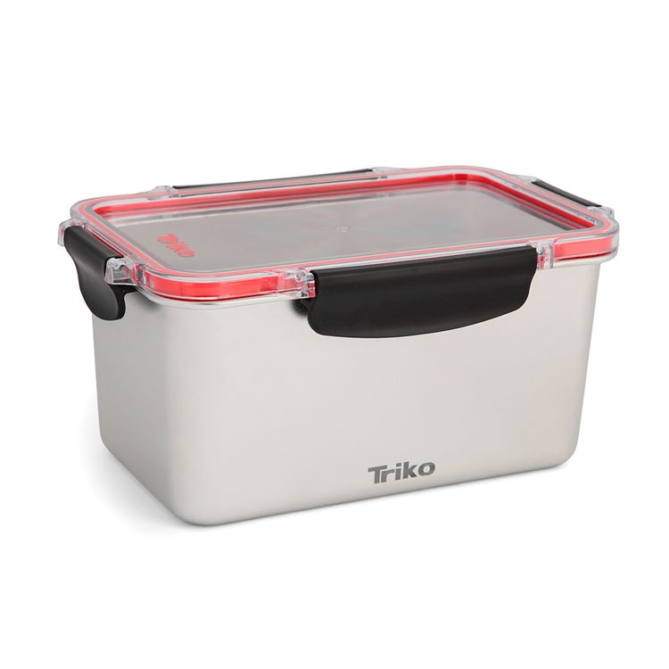 Contenedor Triko Acero 2100ml con Tapa Lock
