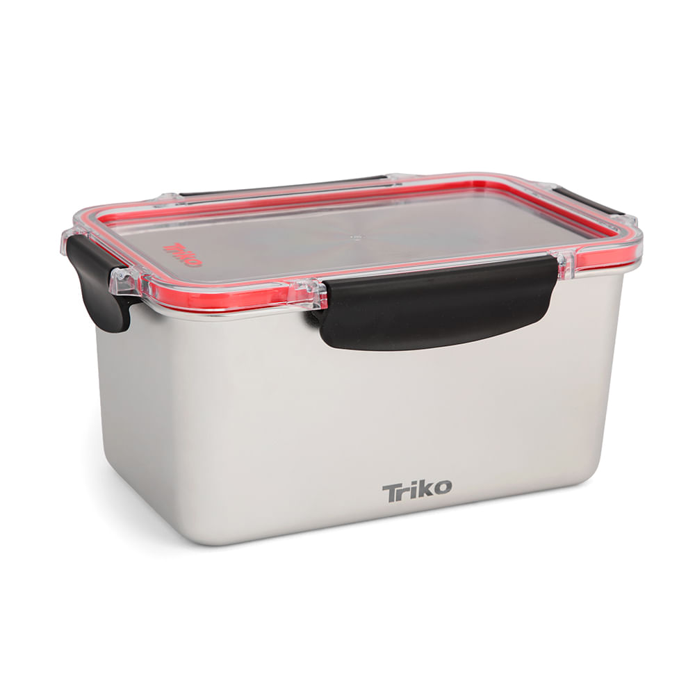 Contenedor Triko Acero 2100ml con Tapa Lock