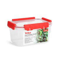 Contenedor Triko Plástico530ml Xbouton Rectangular