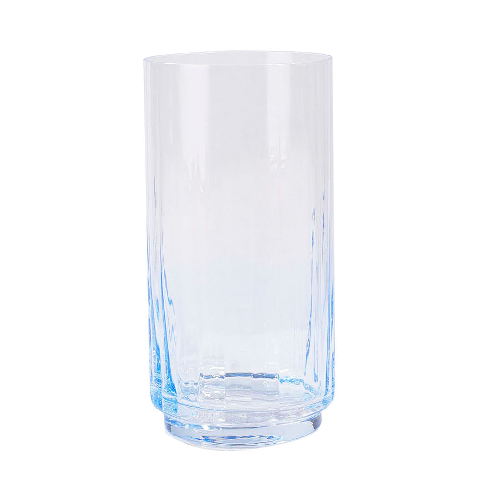 Vaso Krea Lineas Fondo Azul 500ml