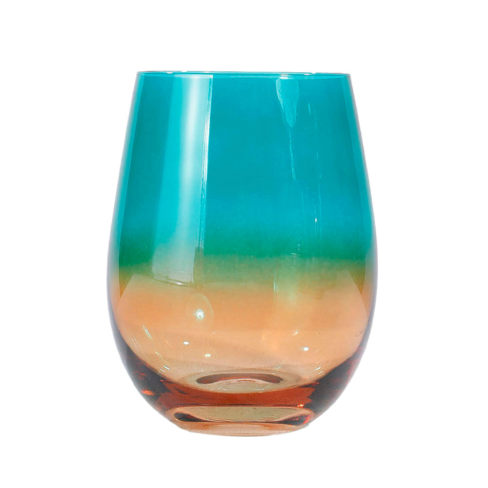 Vaso Krea Roceado Verde Marron 520ml