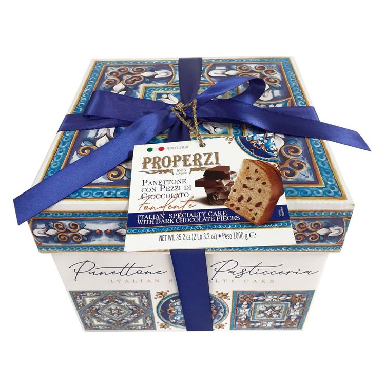 Panetón con Trozos de Chocolate Properzi Caja 1kg