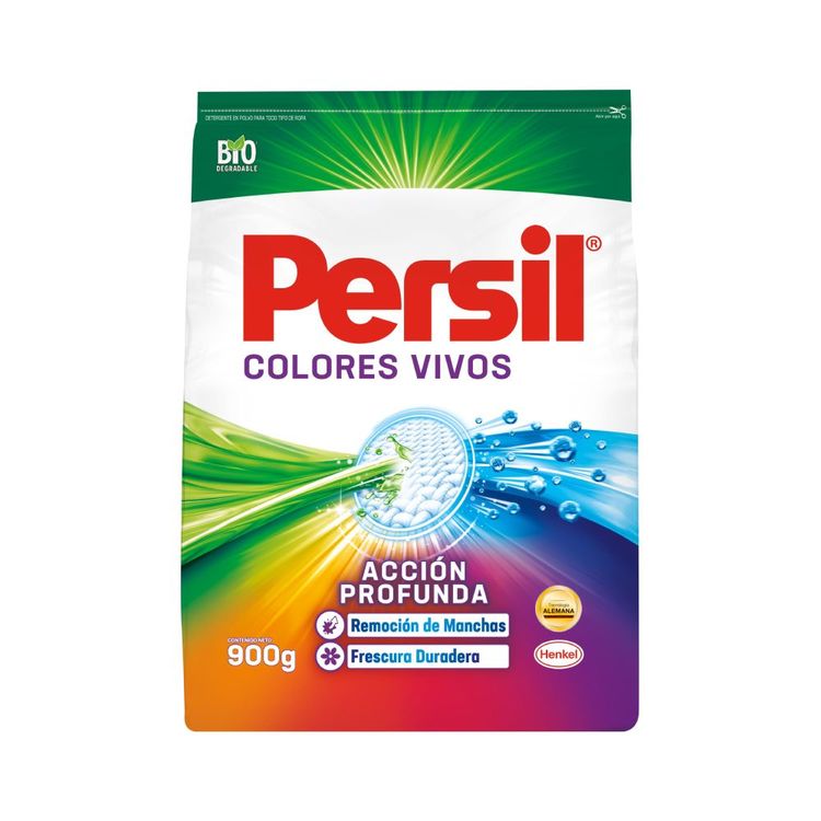 Detergente en Polvo Persil Colores Vivos 900g