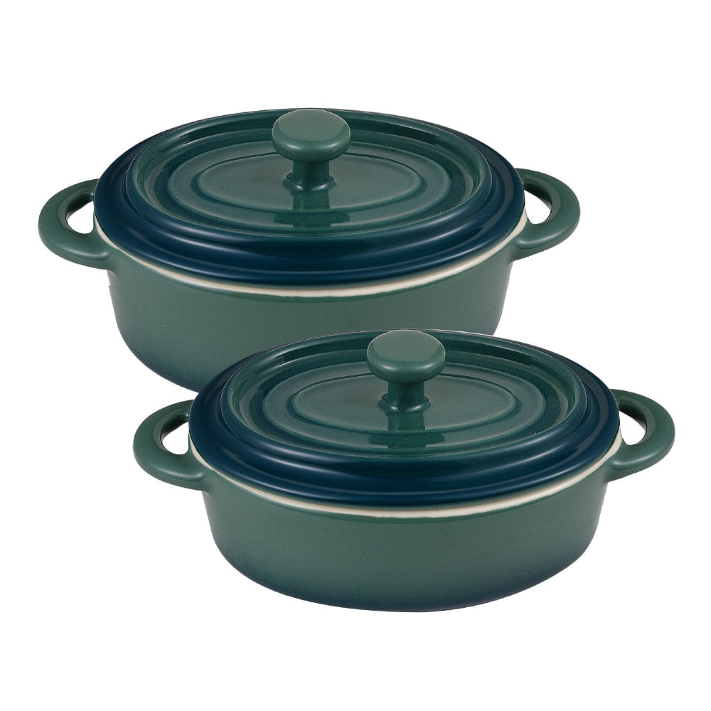 Set 2 Cacerolas Excalibur Ovaladas