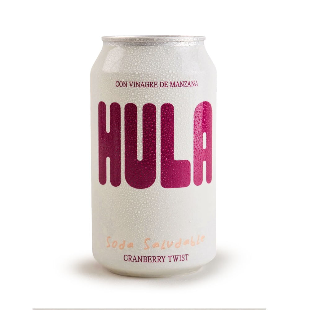 Gaseosa Hula Cranberry Lata 355ml