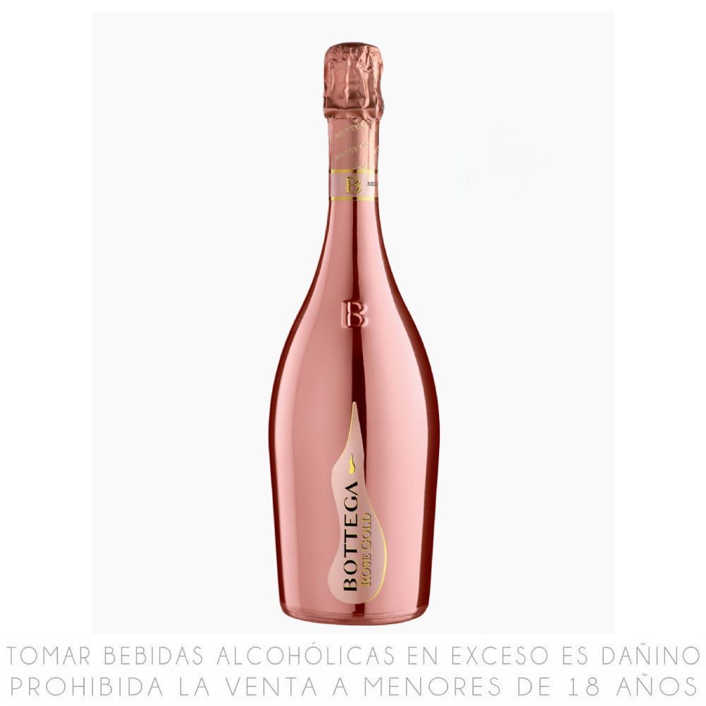 Espumante Bottega Rose Gold Brut Botella 750ml