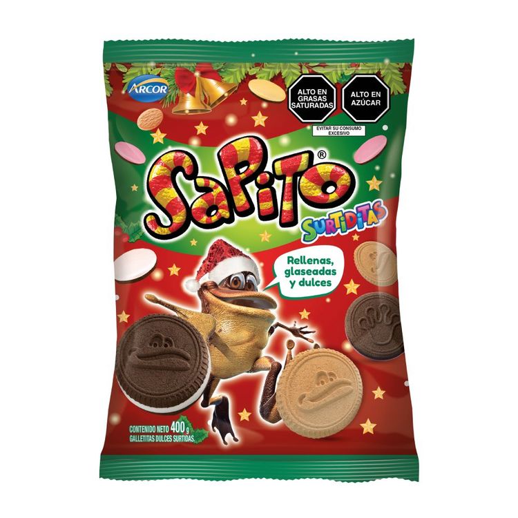 Galletas Sapito Surtiditas 400g
