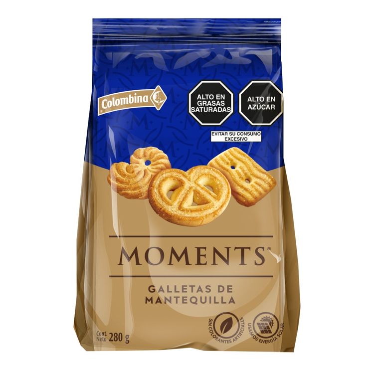 Galletas de Mantequilla Moments 280g