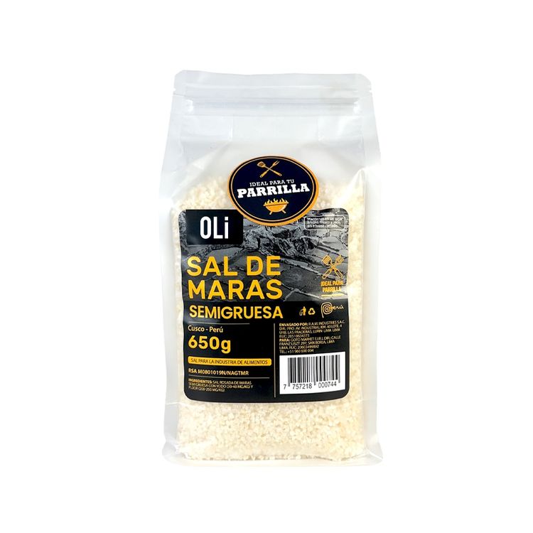 Sal de Maras Semi Gruesa Oli21 650g