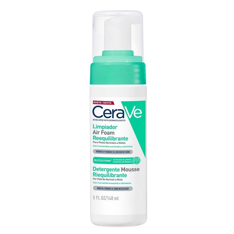 Limpiador Air Foam Reequilibrante Cerave 148ml Limpiador Air Foam Reequilibrante Cerave 148ml