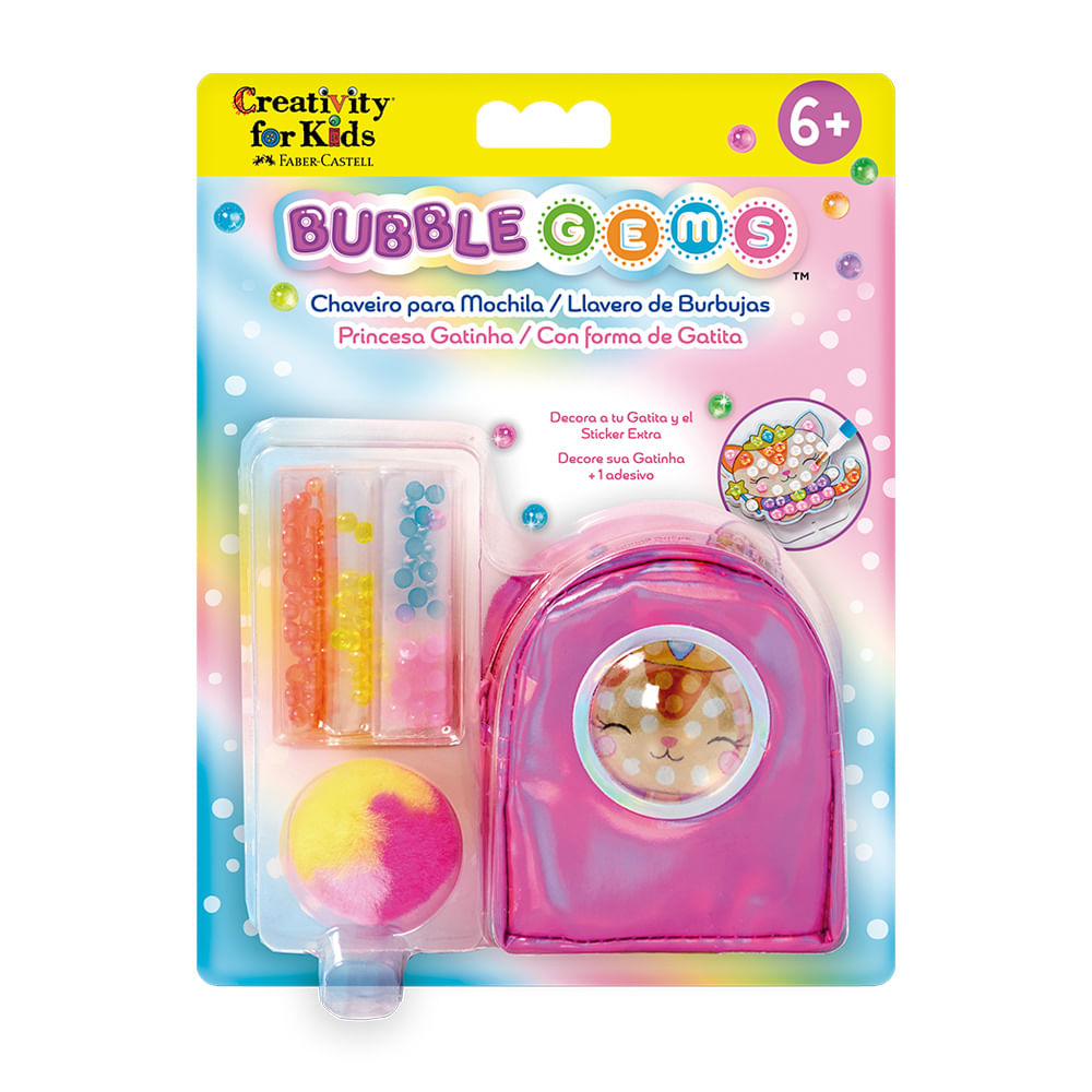 Kit Decoración Creativity For Kids Llavero Gatito