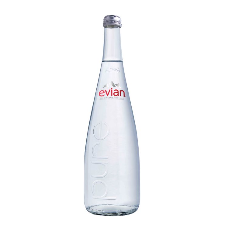 Agua Mineral Natural Evian Botella 750ml