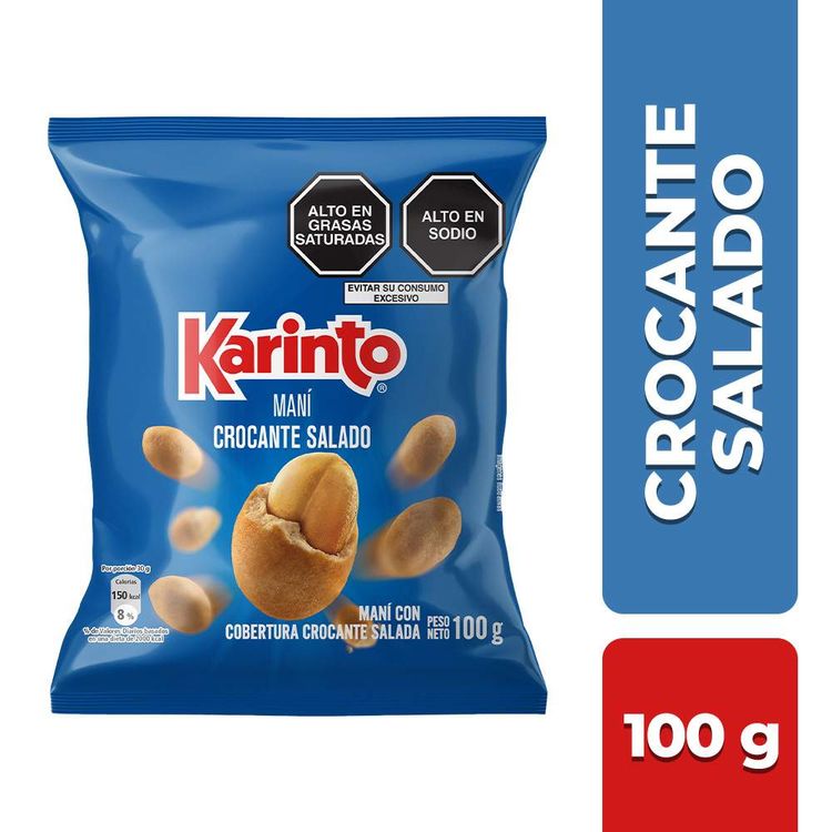Maní Karinto Crocante Salado 100g