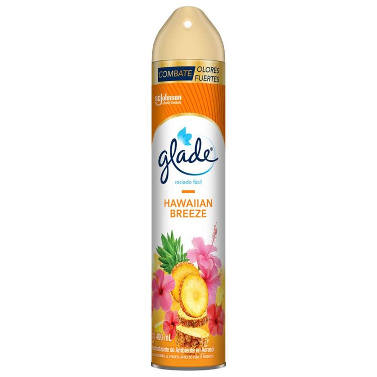 Ambientador Glade Aerosol Hawaiian Breeze 400ml