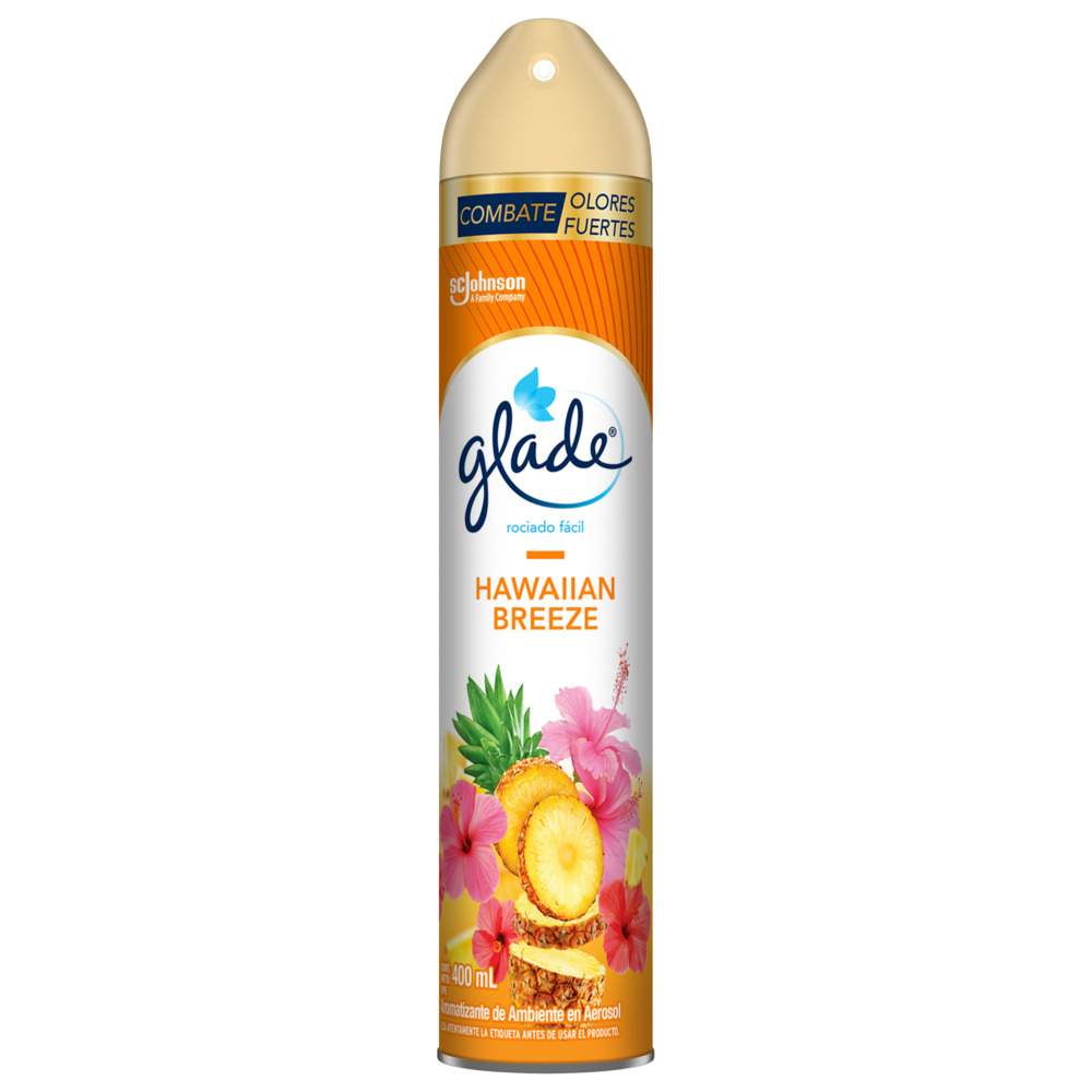 Ambientador Glade Aerosol Hawaiian Breeze 400ml