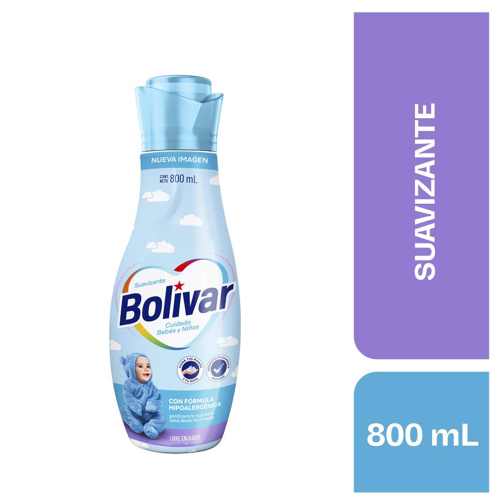Suavizante Bolívar Baby & Kids 800ml