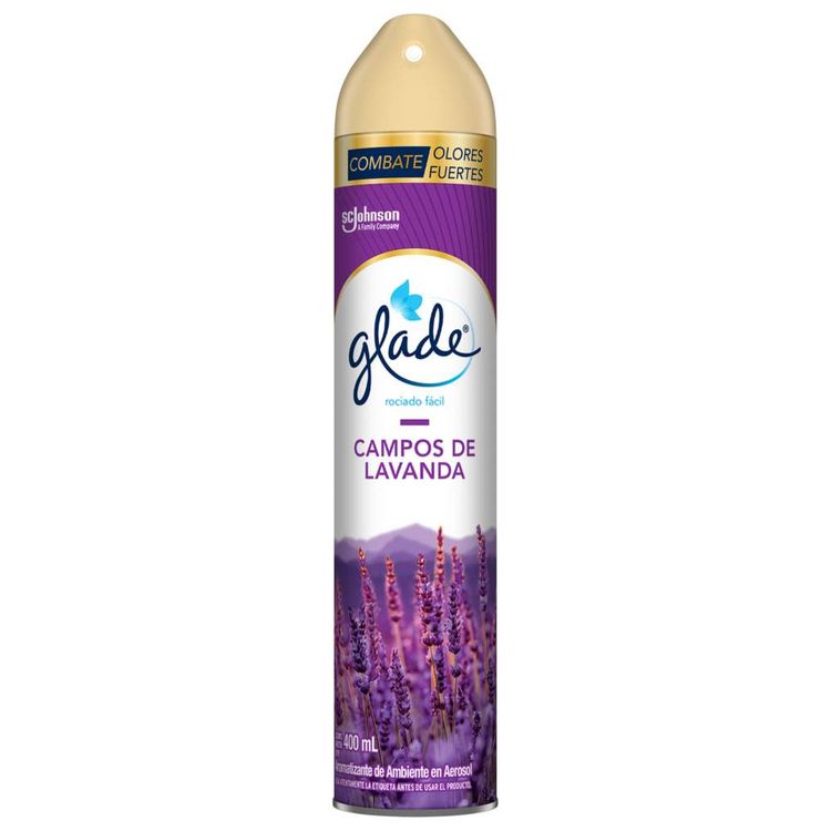 Ambientador GladeAerosol Campos de lavanda 400ml