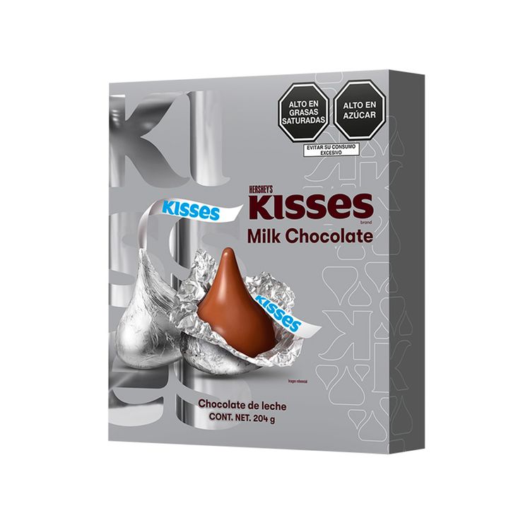 Chocolate de Leche Hershey's Kisses 204g