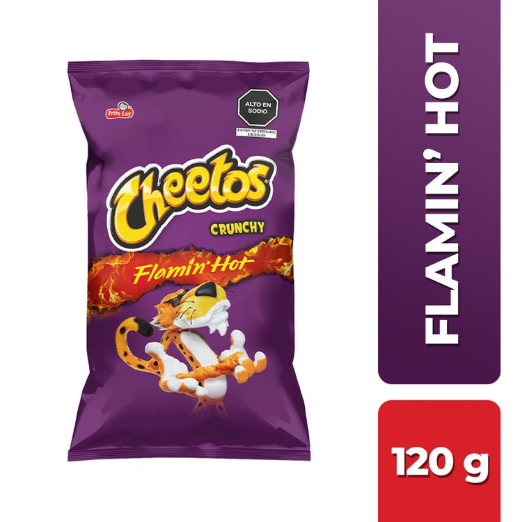Snack de Maíz Cheetos Crunchy Flamin' Hot 120g