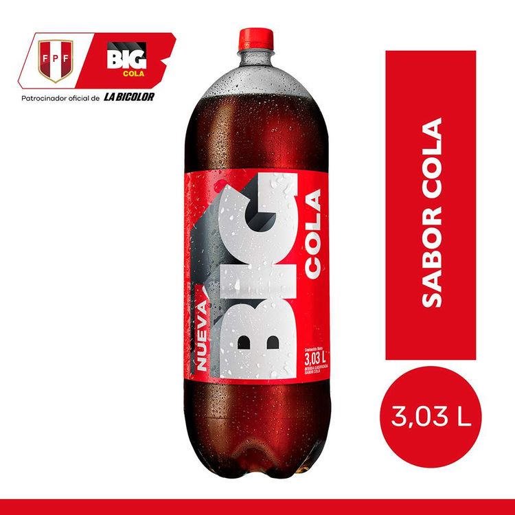Gaseosa Big Cola Botella 3.03 L
