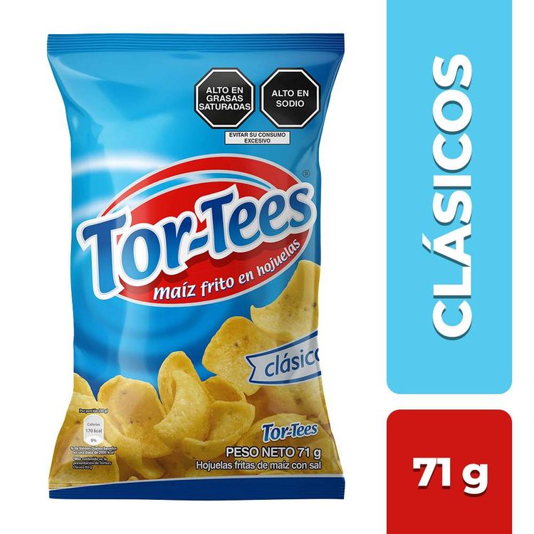 Snack de Maíz Tortees Clásico 71g