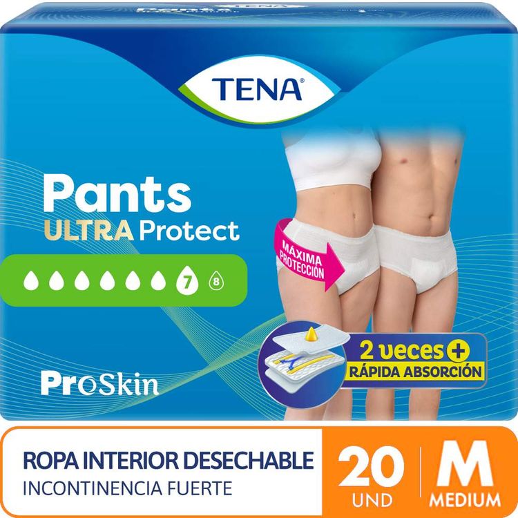 Ropa Interior Desechable Tena Pants Ultra Talla M 20un