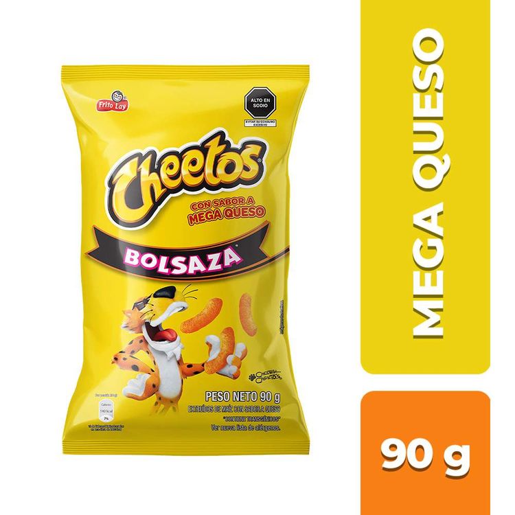 Snack de Maíz Cheetos Mega Queso 90g