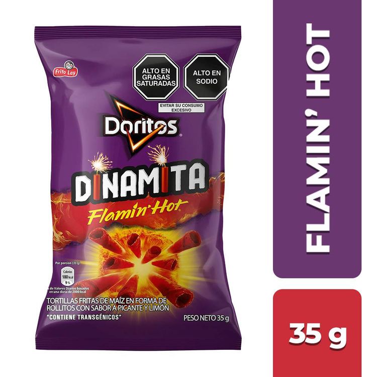 Tortilla Chips Doritos Dinamita Flamin Hot 35g