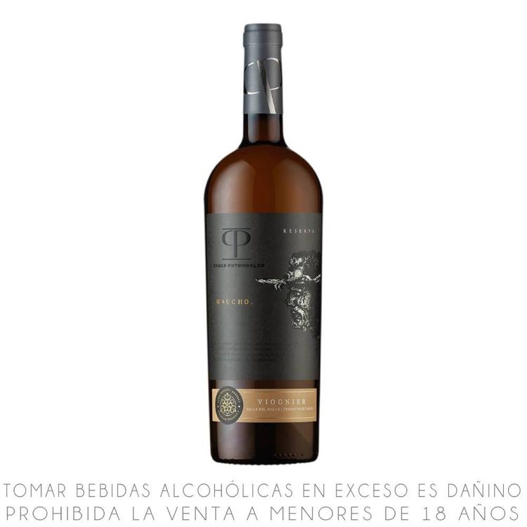 Vino Blanco Viognier Maucho Reserva Botella 750ml