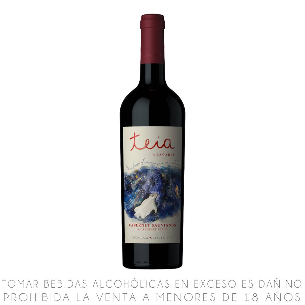 Vino Tinto Cabernet Sauvignon - Franc Teia Botella 750ml