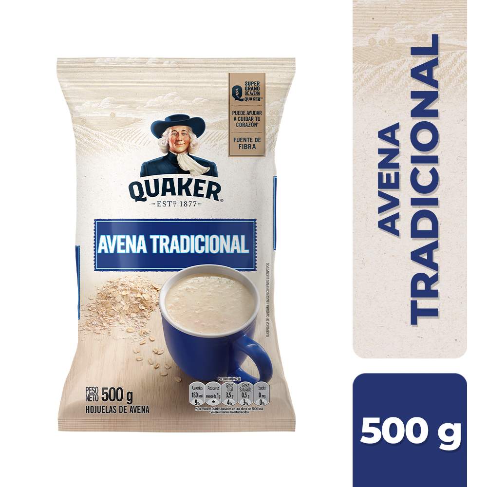 Avena Tradicional Quaker 500g