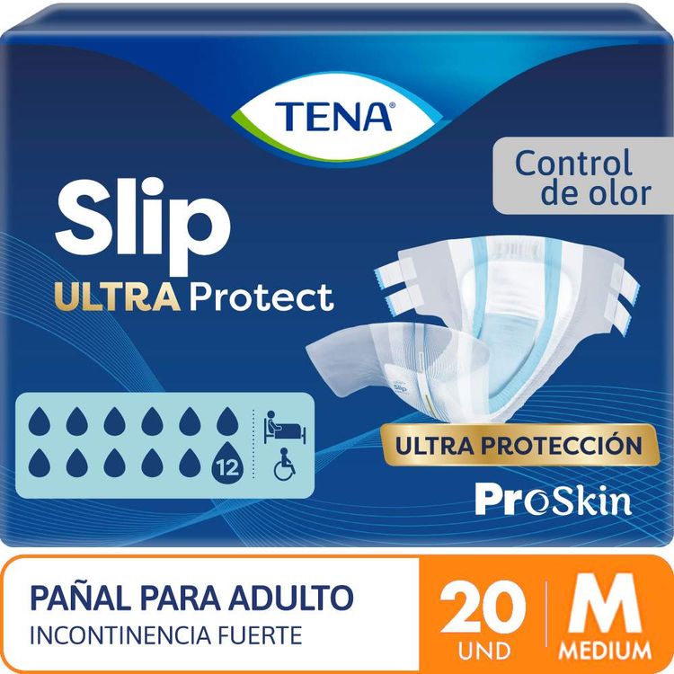Pañales para Adulto Tena Slip Ultra Protect Talla M 20un