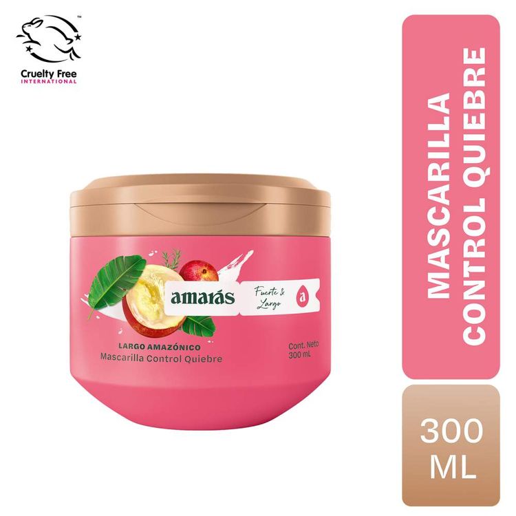 Mascarilla Capilar Amarás Largo Amazónico 300ml