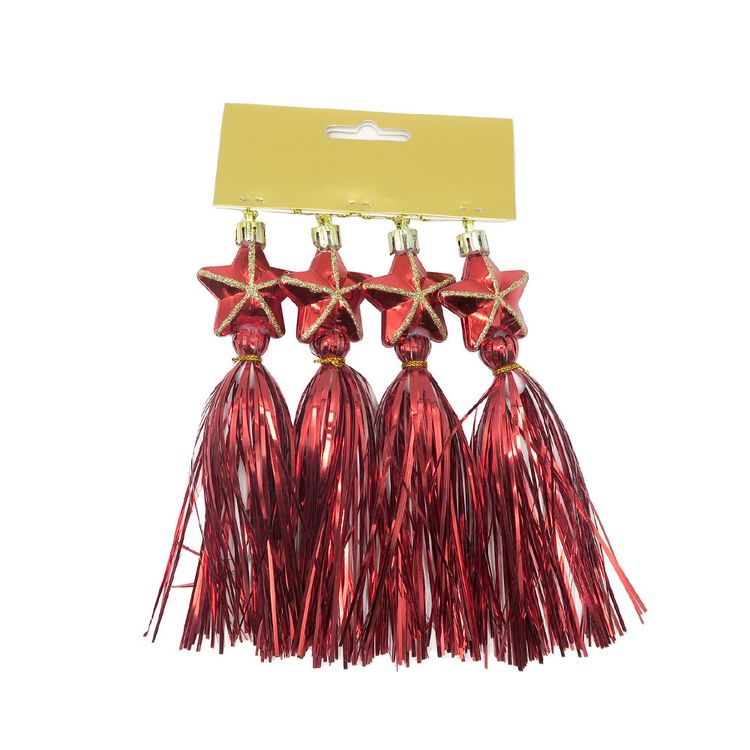 Pack 4 Colgante Krea Estrellas Circo Navidad 2025