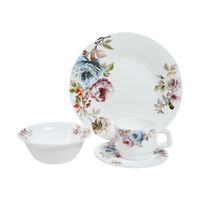 Set de Vajillas Opal Diseño 16 Piezas