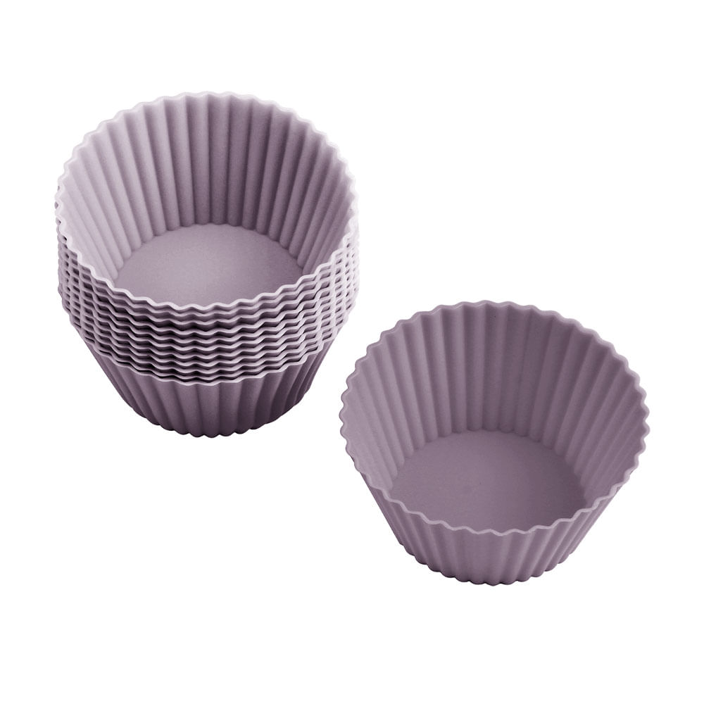 Pack 12 Moldes Muffin Krea Silicona