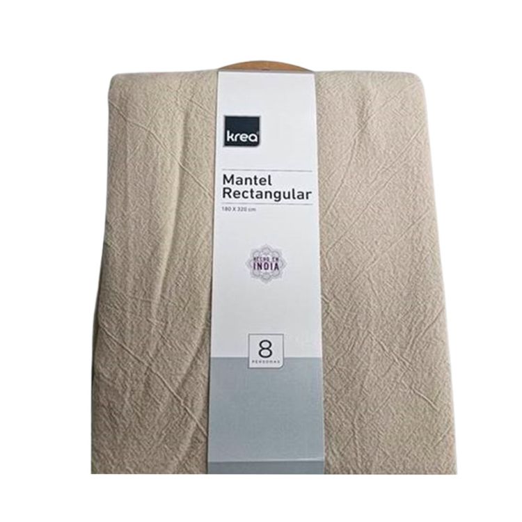 Mantel Algodón Krea 150x210cm Color Liso Mantel Algodón Krea 150x210cm Color Liso