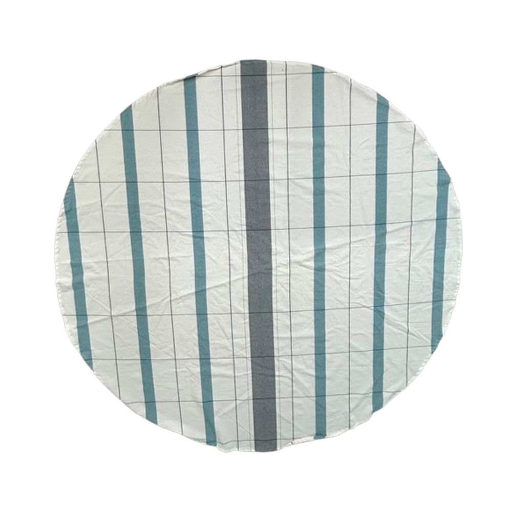 Mantel de Algodón Krea 180x180cm Redondo Tejeduría