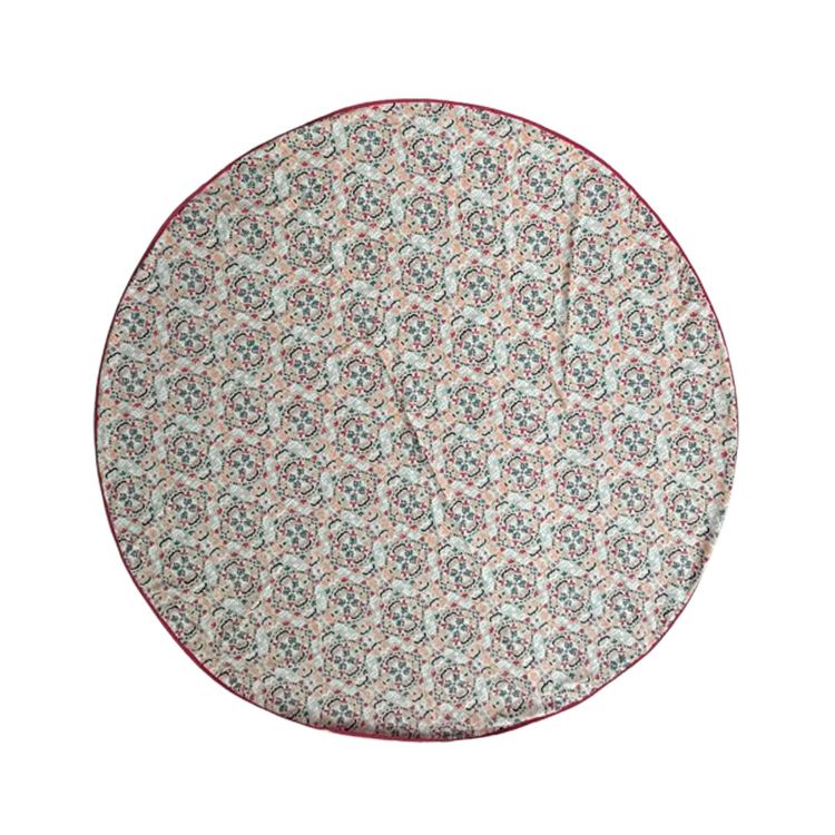 Mantel Algodón Krea 180x180cm Redondo Estampado