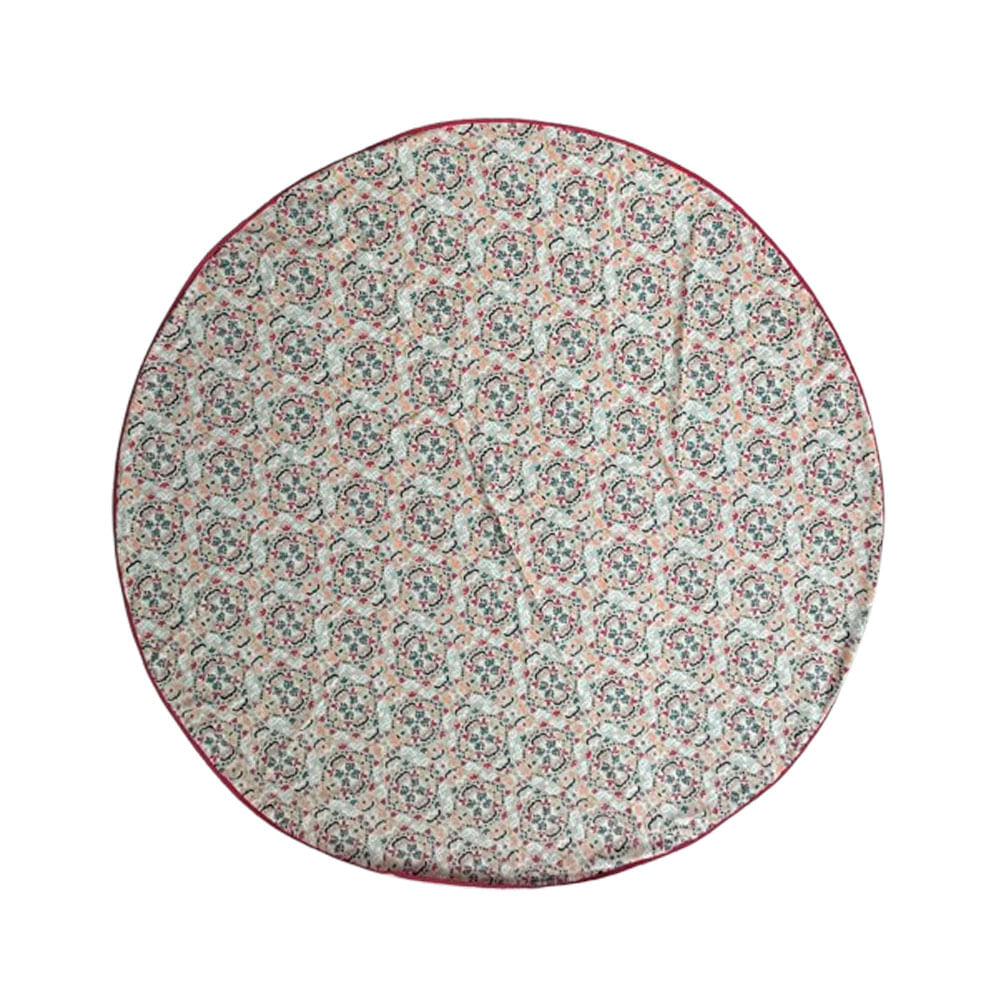 Mantel Algodón Krea 180x180cm Redondo Estampado