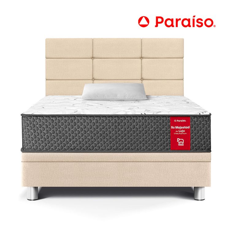 Dormitorio Boxet Blocks su Majestad 1.5 Plazas Champagne