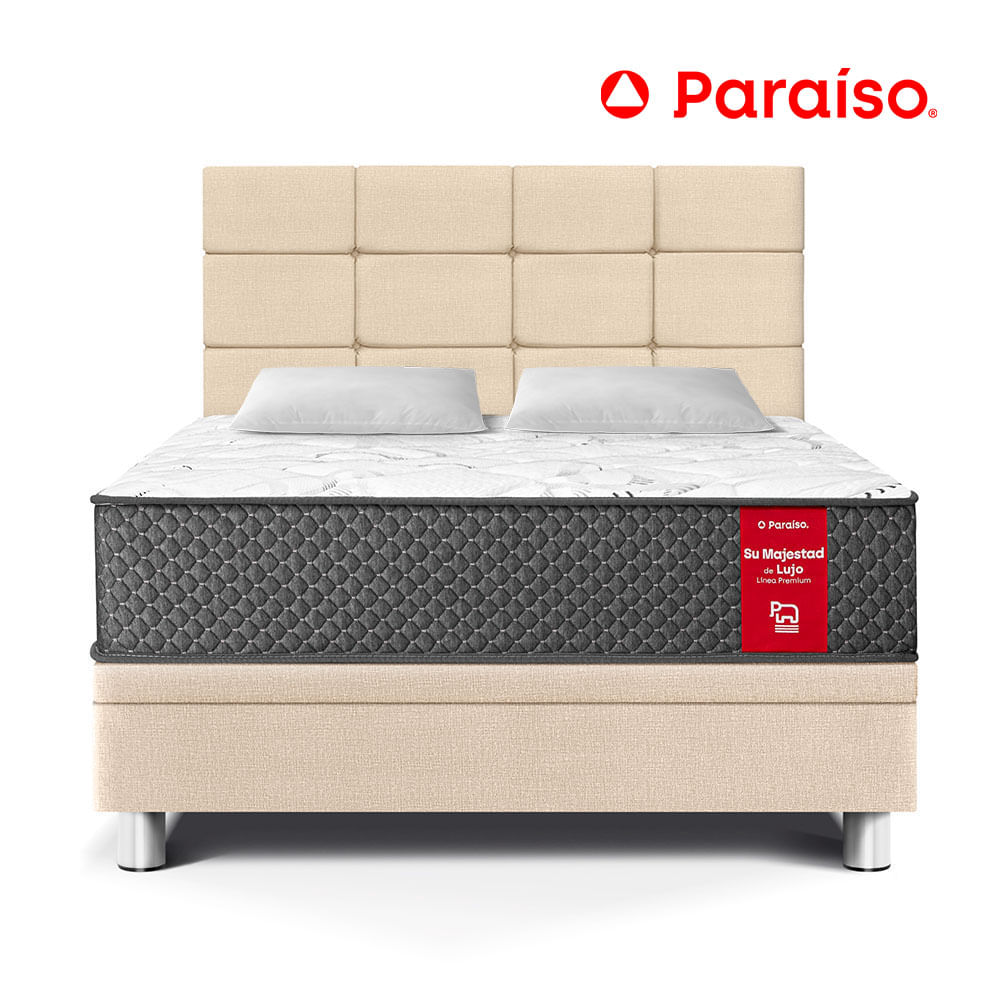 Dormitorio Boxet Blocks su Majestad 2 Plazas Champagne