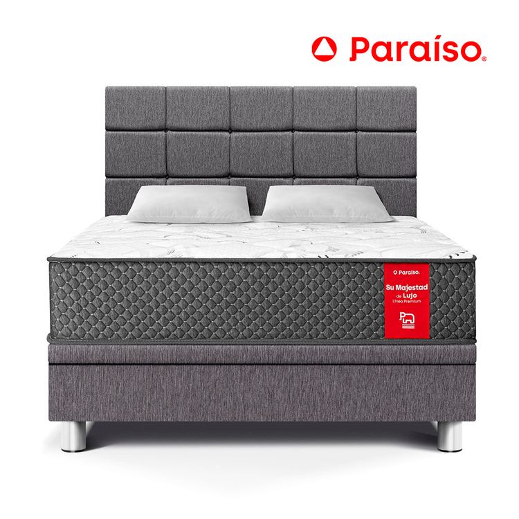 Dormitorio Boxet Blocks su Majestad Queen Gris
