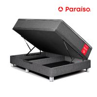 Cama Boxet Super Star Queen Gris