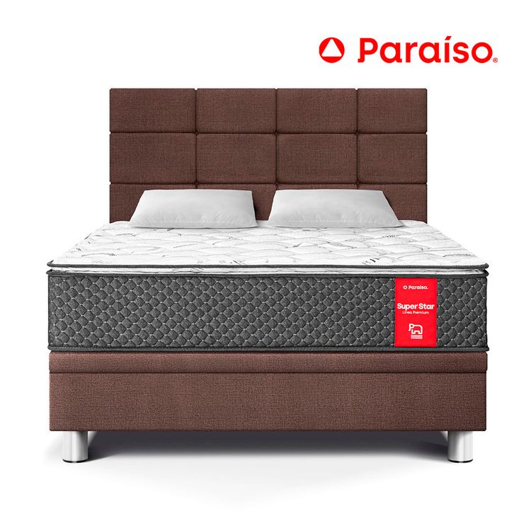 Dormitorio Boxet Blocks Super Star 2 Plazas Chocolate