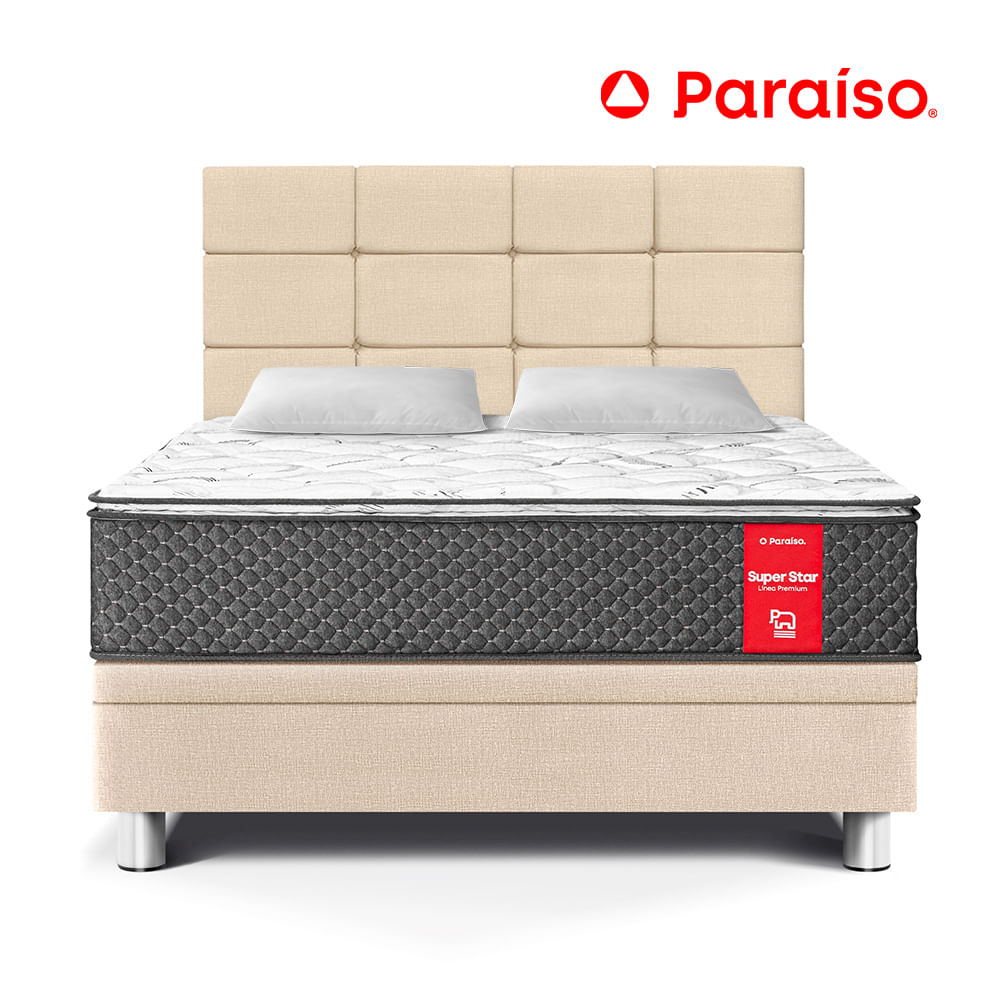 Dormitorio Boxet Blocks Super Star 2 Plazas Champagne