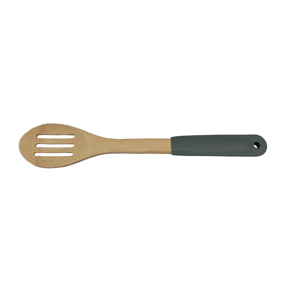 Cuchara Ranurada Krea Madera Mango Color