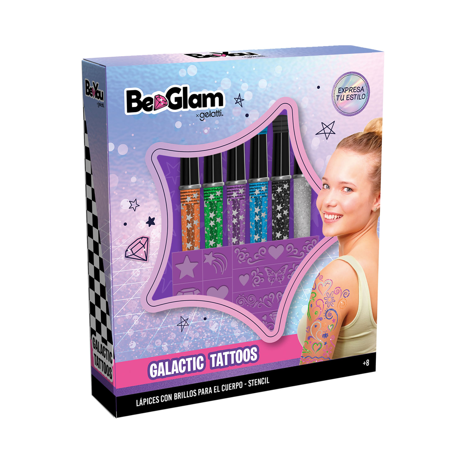 Set Body Tatoo Be Glam