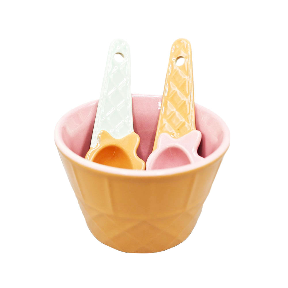 Bowl Krea con Cuchara Ice